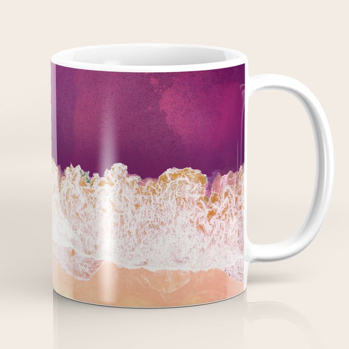 Maroon Ocean Coffee Mug Gallery Image 1