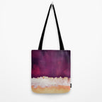 Maroon Ocean Tote Bag Gallery Image 2