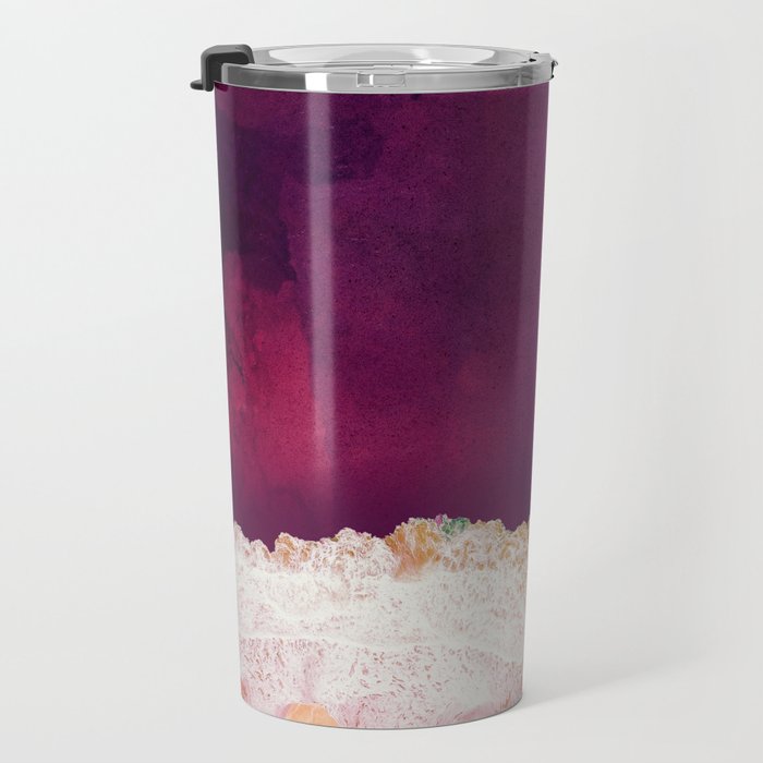 Maroon Ocean Travel Mug Gallery Image 3