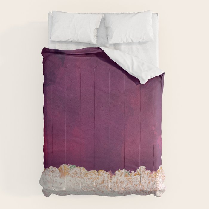 Maroon Ocean Comforter Gallery Image 6