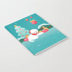 Christmas bichon frise 2 Notebook Gallery Image 2