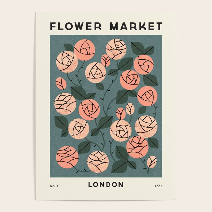 Flower Market No. 7 Poster Gallery Image 4
