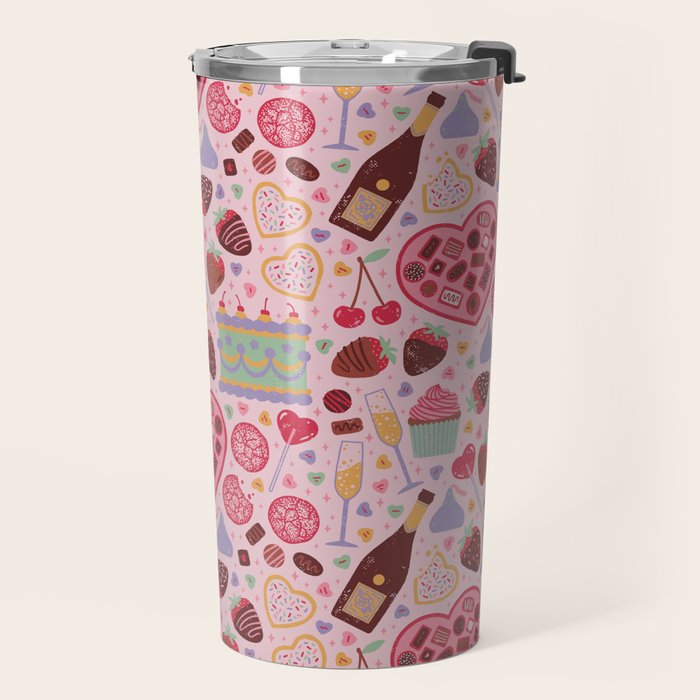 Candy Hearts Travel Mug Gallery Image 2