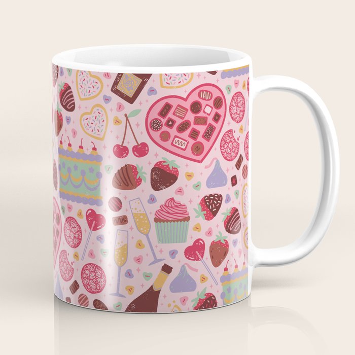 Candy Hearts Coffee Mug Gallery Image 1