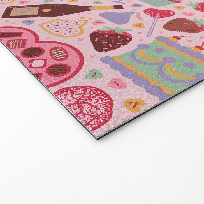 Candy Hearts Welcome Mat Gallery Image 2
