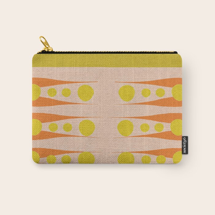 Holding the Pose in abstract shapes  Carry All Pouch Gallery Image 1