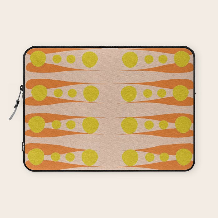 Holding the Pose in abstract shapes  Laptop Sleeve Gallery Image 1