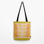 Holding the Pose in abstract shapes  Tote Bag Gallery Image 2