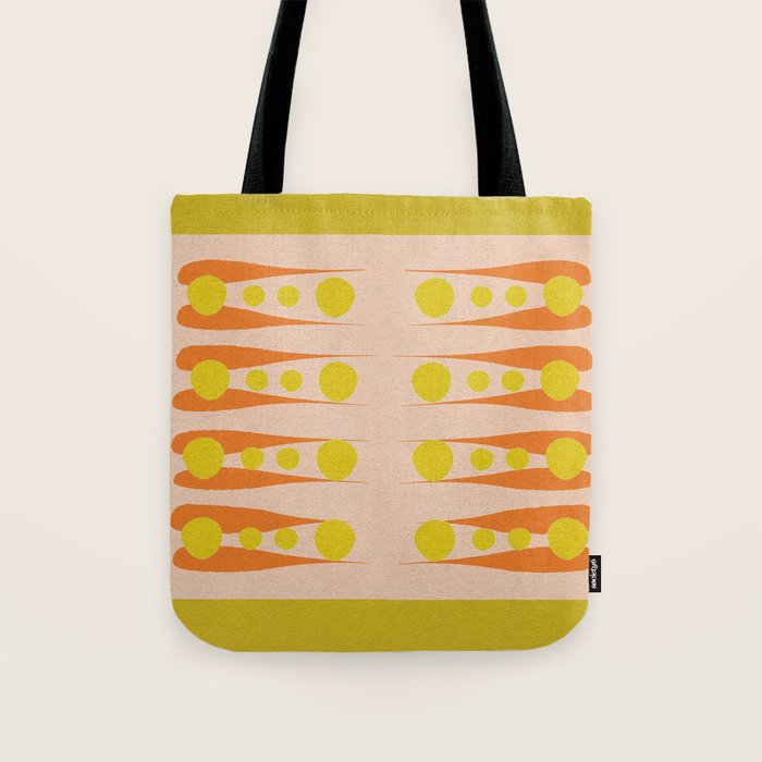 Holding the Pose in abstract shapes  Tote Bag Gallery Image 1
