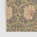 William Morris Vintage Pimpernel Bullrush Russet Minor Poster Gallery Image 3
