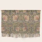 William Morris Vintage Pimpernel Bullrush Russet Minor Wall Hanging Gallery Image 1