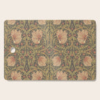 William Morris Vintage Pimpernel Bullrush Russet Minor Cutting Board Gallery Image 1