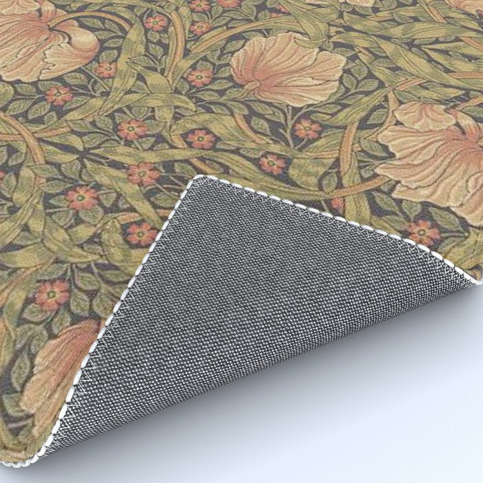 William Morris Vintage Pimpernel Bullrush Russet Minor Rug Gallery Image 4