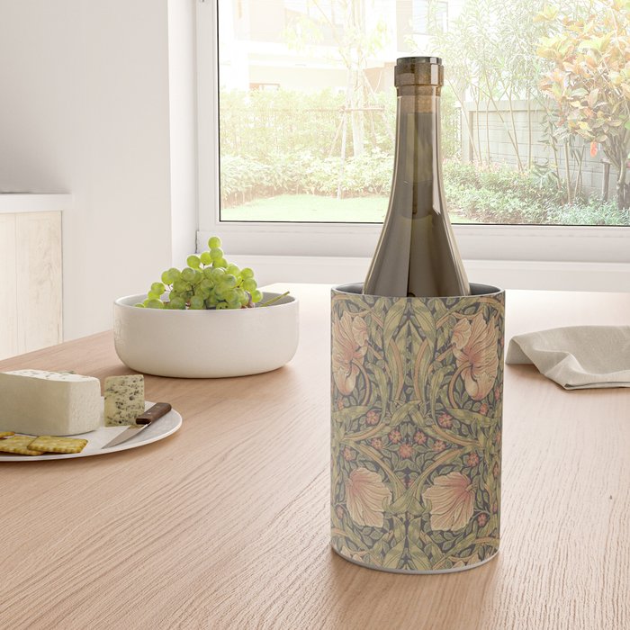 William Morris Vintage Pimpernel Bullrush Russet Minor Wine Chiller Gallery Image 4