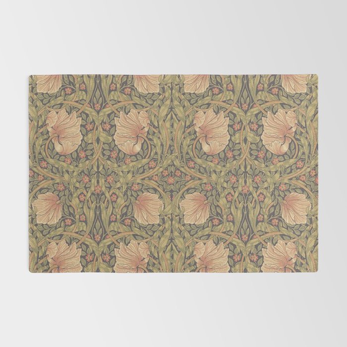 William Morris Vintage Pimpernel Bullrush Russet Minor Rug Gallery Image 2
