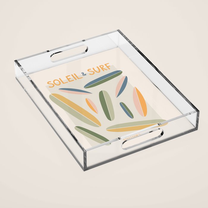 Soleil & Surf Toujours Acrylic Tray Gallery Image 1