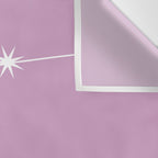 Aquarius Zodiac Star Constellation Line Art Pastel Lilac Wall Tapestry Gallery Image 3