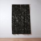 Gustave Dore - Chaos watches as the Rebel Angels are thrown into Hell (Milton's Paradise Lost) Window Curtain Gallery Image 3
