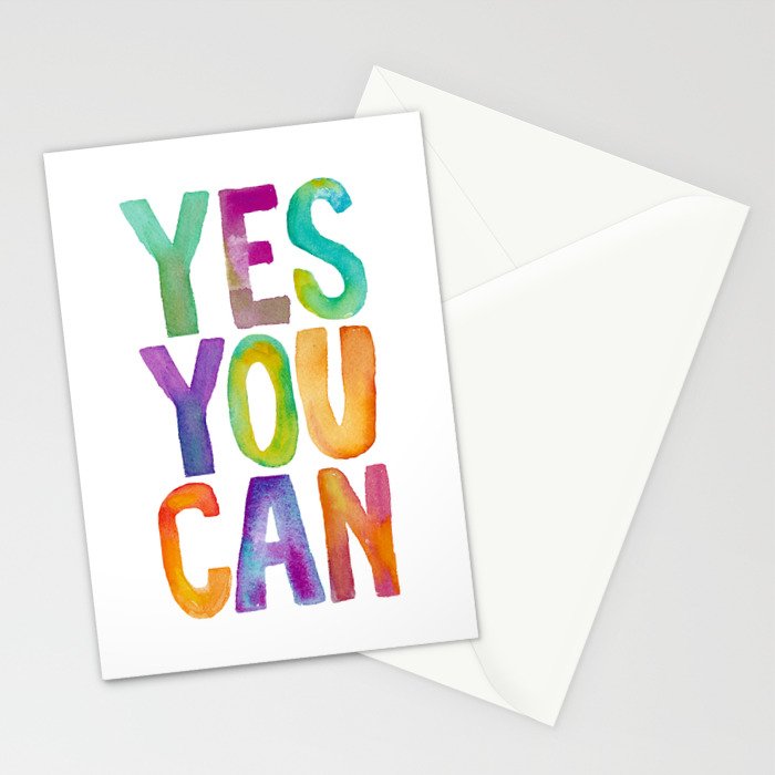 Yes You Can Stationery Card Gallery Image 2