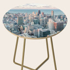 CHICAGO CITY SKYLINE Side Table Gallery Image 2