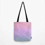 Unicorn Princess Glitter #1 (Faux Glitter) #pastel #decor #art #society6 Tote Bag Gallery Image 2