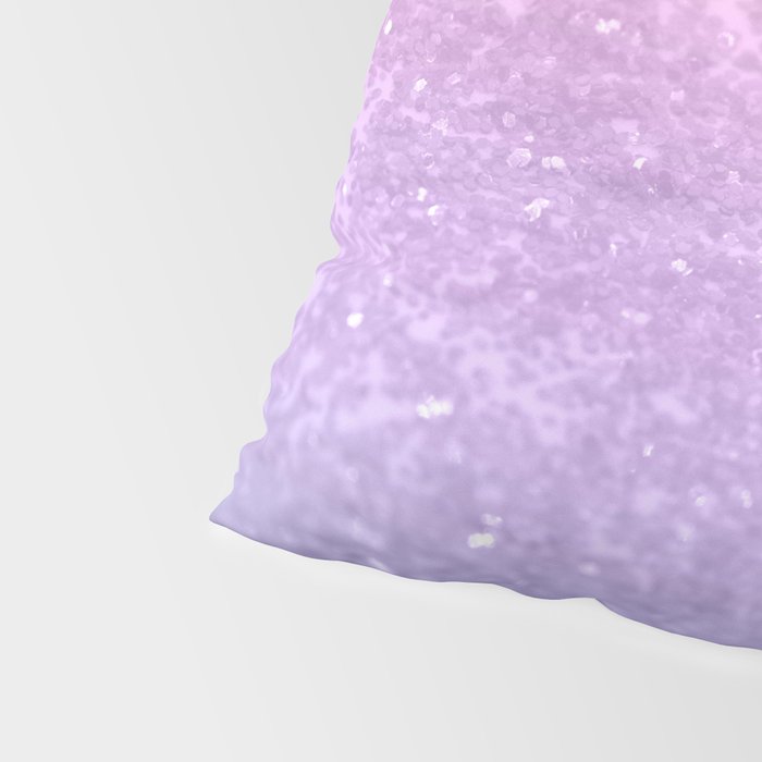 Unicorn Princess Glitter #1 (Faux Glitter) #pastel #decor #art #society6 Pillow Sham Gallery Image 4