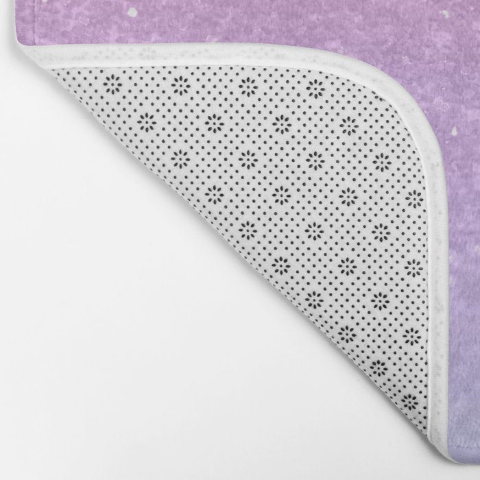 Unicorn Princess Glitter #1 (Faux Glitter) #pastel #decor #art #society6 Bath Mat Gallery Image 2