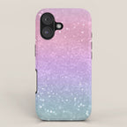 Unicorn Princess Glitter #1 (Faux Glitter) #pastel #decor #art #society6 iPhone Case Gallery Image 1