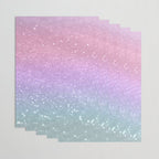 Unicorn Princess Glitter #1 (Faux Glitter) #pastel #decor #art #society6 Wrapping Paper Gallery Image 3