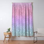 Unicorn Princess Glitter #1 (Faux Glitter) #pastel #decor #art #society6 Window Curtain Gallery Image 5