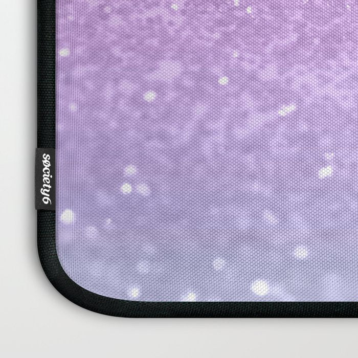 Unicorn Princess Glitter #1 (Faux Glitter) #pastel #decor #art #society6 Laptop Sleeve Gallery Image 3