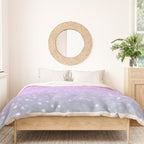 Unicorn Princess Glitter #1 (Faux Glitter) #pastel #decor #art #society6 Duvet Cover Gallery Image 3