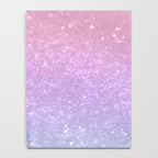 Unicorn Princess Glitter #1 (Faux Glitter) #pastel #decor #art #society6 Notebook Gallery Image 4