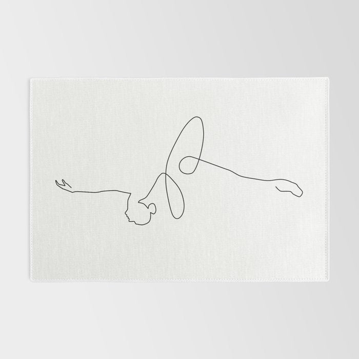 Abstract Ballerina Rug Gallery Image 2