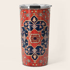 Heriz Bilverdi Azerbaijan Northwest Persian Rug Print Travel Mug Gallery Image 1
