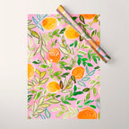 Citrus Sunrise Wrapping Paper Gallery Image 1