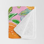 Citrus Sunrise Throw Blanket Gallery Image 3