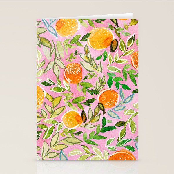 Citrus Sunrise Stationery Card Gallery Image 2