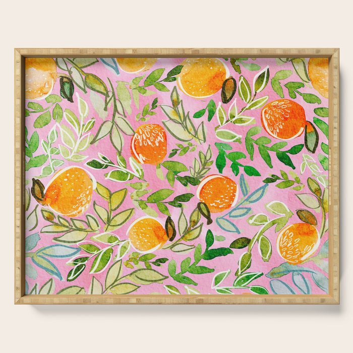 Citrus Sunrise Serving Tray Gallery Image 1