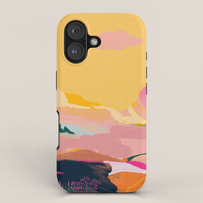 abstract pink dream cloud sky iPhone Case Gallery Image 1