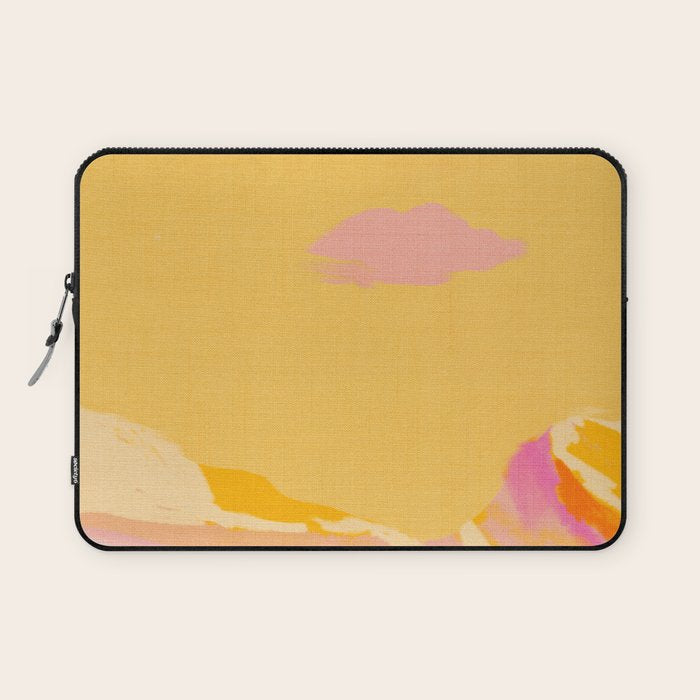 abstract pink dream cloud sky Laptop Sleeve Gallery Image 1