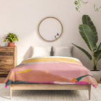 abstract pink dream cloud sky Comforter Gallery Image 3