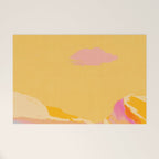 abstract pink dream cloud sky Welcome Mat Gallery Image 1
