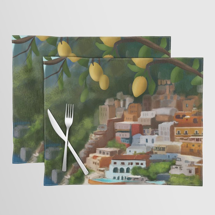 Amalfi Sunshine Grove Placemat Gallery Image 1