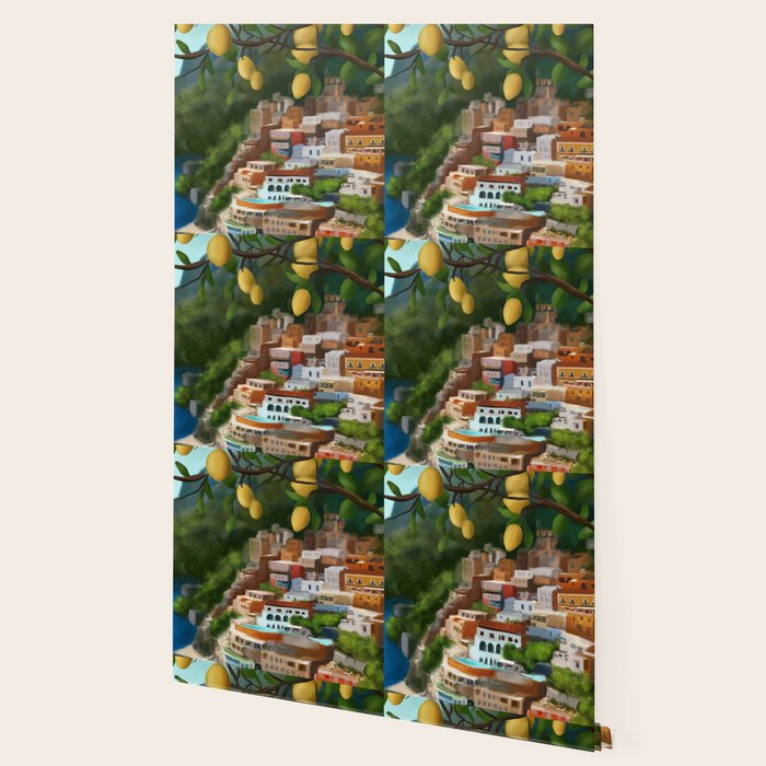 Amalfi Sunshine Grove Wallpaper Gallery Image 2