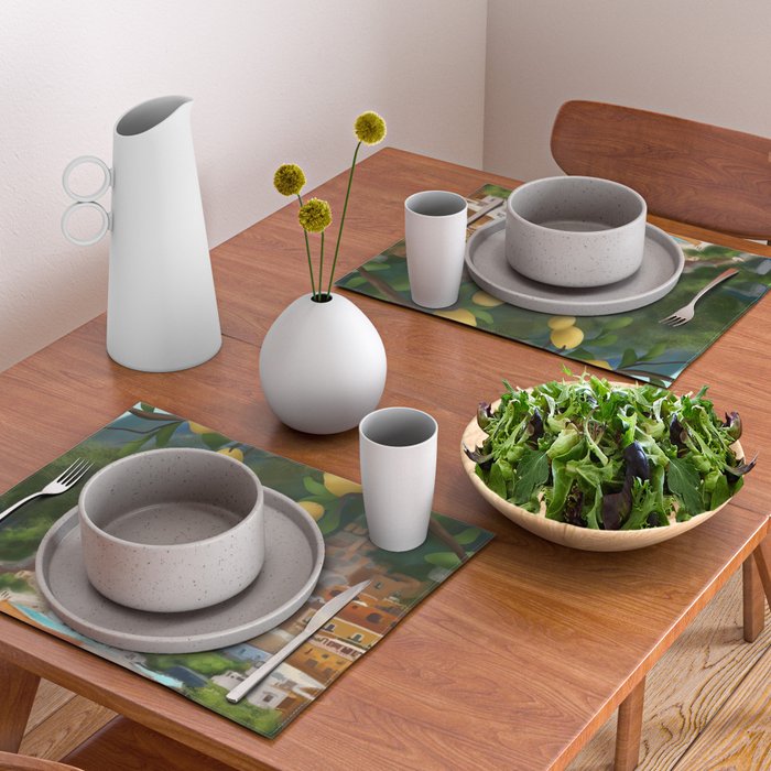 Amalfi Sunshine Grove Placemat Gallery Image 2