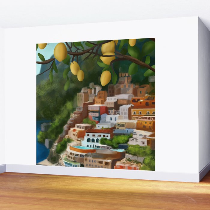 Amalfi Sunshine Grove Wall Mural Gallery Image 2