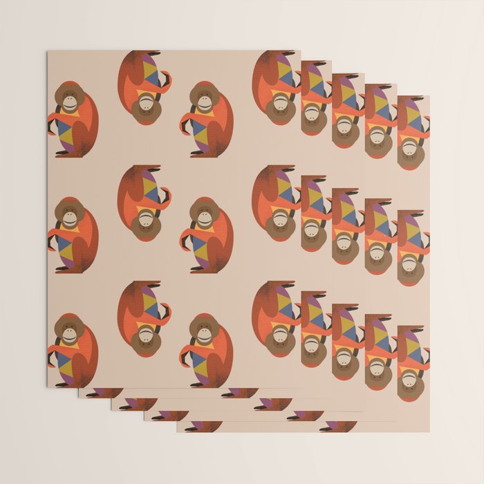 Orangutan Wrapping Paper Gallery Image 3
