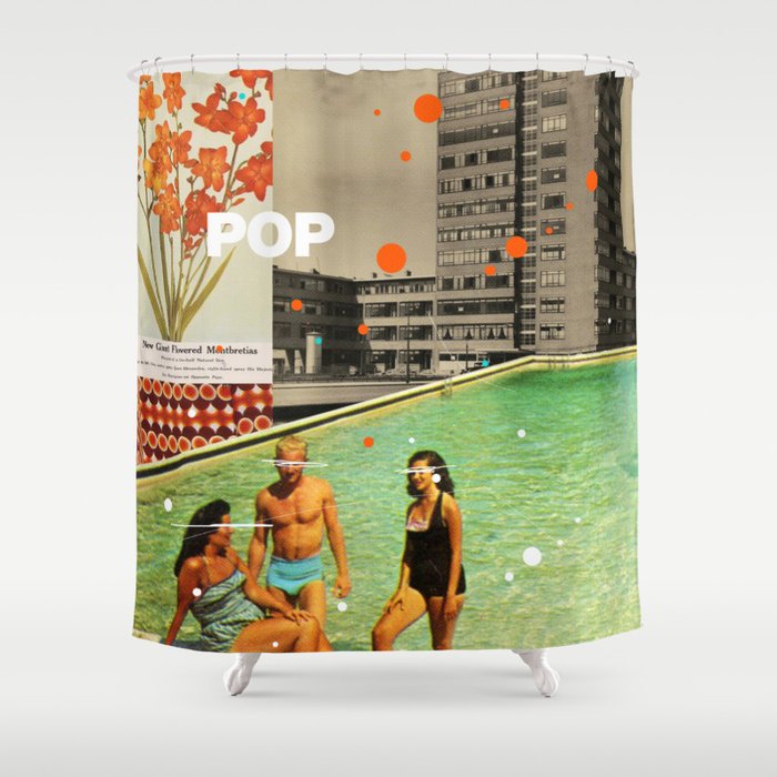 Pop Shower Curtain Gallery Image 1