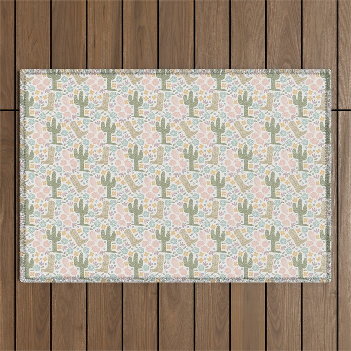 Coastal cowgirl Outdoor Rug Gallery Image 1